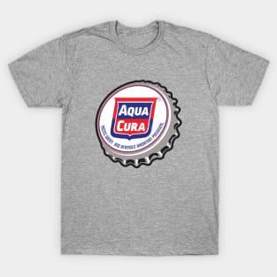 Vintage Retro Aqua Cura Bottlecap T-Shirt